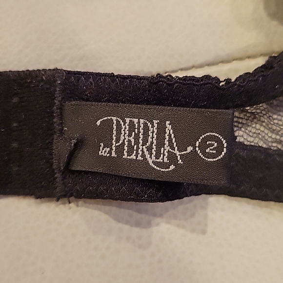 La Perla Black Lace Demi Cup Bra - Picture 3 of 7
